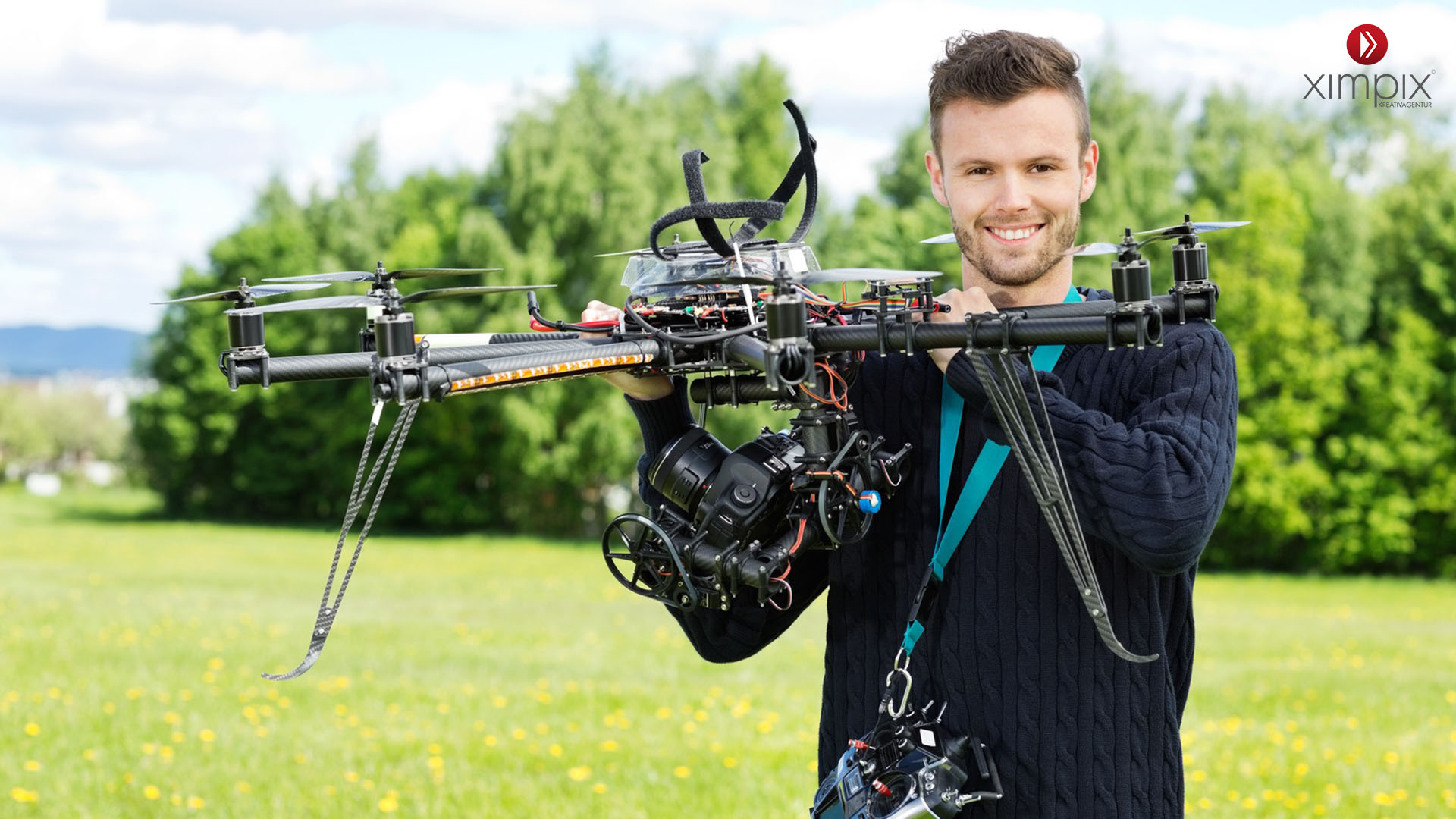Eindrucksvolle Drohnenaufnahmen – Videoproduktion Hannover / Ximpix – Die Kreativagentur 2022